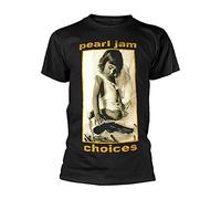 Pearl Jam Choices Official Tee T-Shirt Mens Unisex (X-Large) Black