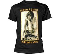 Pearl Jam Choices Official Tee T-Shirt Mens Unisex (XX-Large) Black