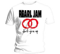 Pearl Jam Don't Give Up T-Shirt white L