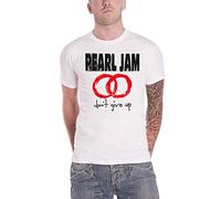 Pearl Jam Don't Give Up Men's T-Shirt White Regular, White, M