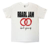 Pearl Jam Dont Give Up T-Shirt in White | Size: XL Pearl Jam White XL
