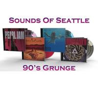 Pearl Jam, Nirvana, Soundgarden, Alice In Chains - Grunge Sounds Of Seattle Pearl Jam - Ten / Alice In Chains - Dirt / Nirvana - Nevermind / Soundgarden - Badmotorfinger