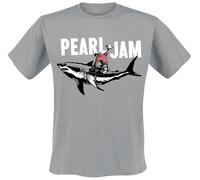 Pearl Jam Shark Cowboy T-Shirt grey S
