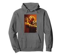 Pearl Jam Singer Eddie Vedder By Andy Willsher Pullover Hoodie
