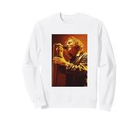 Pearl Jam Singer Eddie Vedder By Andy Willsher Sweatshirt