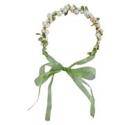 Pearl/Leaf Shape Headband Adjust Size Camping Photography Hair Hoop Temperament Wedding Party Headpiece For Kids
