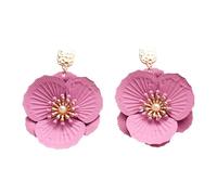 Pearl-like flower earrings, with a fresh and sweet charm, suitable for various occasions and versatile accessories