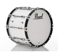Pearl Marching Bass Drum, Pure White (FBDB2014/A33)