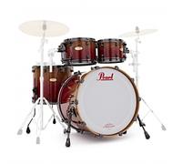 Pearl Masterworks 22 4pc Shell Pack Red Fade over Eucalyptus