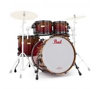 Pearl Masterworks 22 5pc Shell Pack Red Fade over Eucalyptus