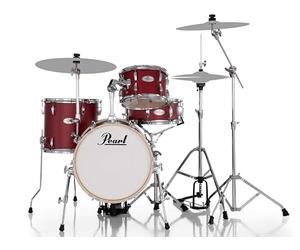 Pearl - Midtown Acoustic Drum 16" Matte Red with Hardware Pack HWP-50S