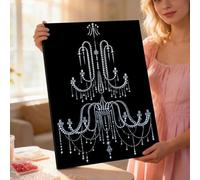 Pearl Mosaic Painting Set for Adults - DIY Castle Beaded Art Craft Kit with Elegant Design | Create Handmade Wall Art for Home Decor | Stress-Relief Activity & Thoughtful Gift for Beginners