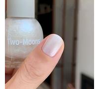 Pearl Nail Polish - 10ML White Nail Varnish Quick Dry - Pearlescent Shell Shimmer Mermaid Nail Polish, Nail Art Starter Manicure Salon DIY at Home