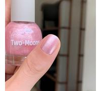 Pearl Nail Polish - Pearlescent Pink Nail Polish - Mermaid Shimmer Nail Varnish - Holographic Quick Dry Iridescent Polish Strengthener Long Last - No Chip No UV Nail Art For Women DIY at Home Summer