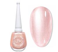 Pearl Nail Polish - Quick Dry Pink Nail Polish, Light Pink Shell Shimmer Nail Varnish, Pearlescent Mermaid Effect, Glitter Pearl High Shine Long Lasting Nail Lacquer
