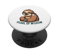 PEARL OF WISDOM Sloth Earring Cute Chill Animal Motif PopSockets Adhesive PopGrip