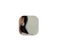 Pearl Open Hoop Dangle Earrings for Women Minimalist Gold Plate Geometric White Round Beaded Huggie Earrings Vintage Wedding Jewelry Accessories, L, Metal, No Gemstone