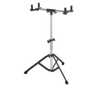 Pearl PB-900LW Bongo Stand - Black - Double Braced - Height Adjustable - Lightweight - Fits Any Bongo