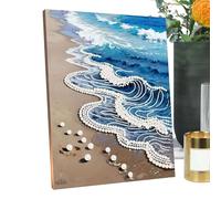 Pearl Painting Kit | 3D Creative Handmade Craft Project | Dreamy Marine Pearls Painting Kit,for Teens Son Daughter Family Men Women Boys Youth Living Room