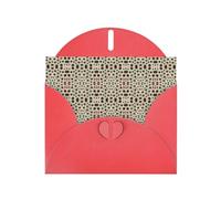 Pearl Paper Color Petoskey Stone Printed Greeting Card With Envelope,Blank Inside For Birthday,Christmas, All Occasions,6x4 Inch