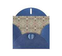 Pearl Paper Color Petoskey Stone Printed Greeting Card With Envelope,Blank Inside For Birthday,Christmas, All Occasions,6x4 Inch