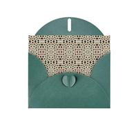 Pearl Paper Color Petoskey Stone Printed Greeting Card With Envelope,Blank Inside For Birthday,Christmas, All Occasions,6x4 Inch