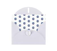 Pearl Paper Evil Eyes. Printed Greeting Card With Envelope,Blank Inside For Birthday,Christmas, All Occasions,6x4 Inch