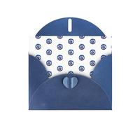 Pearl Paper Evil Eyes. Printed Greeting Card With Envelope,Blank Inside For Birthday,Christmas, All Occasions,6x4 Inch
