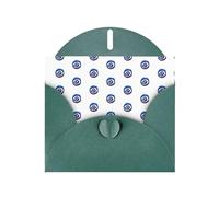 Pearl Paper Evil Eyes. Printed Greeting Card With Envelope,Blank Inside For Birthday,Christmas, All Occasions,6x4 Inch