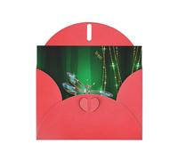 Pearl Paper Jewel Dragonfly Printed Greeting Card With Envelope,Blank Inside For Birthday,Christmas, All Occasions,6x4 Inch