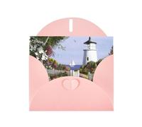 Pearl Paper Lighthouse Diamond Painting Printed Greeting Card With Envelope,Blank Inside For Birthday,Christmas, All Occasions,6x4 Inch