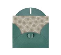 Pearl Paper Petoskey Stone Printed Greeting Card With Envelope,Blank Inside For Birthday,Christmas, All Occasions,6x4 Inch