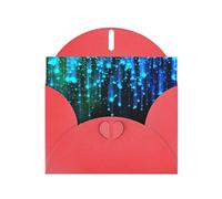 Pearl Paper Stars Printed Greeting Card With Envelope,Blank Inside For Birthday,Christmas, All Occasions,6x4 Inch