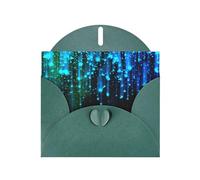 Pearl Paper Stars Printed Greeting Card With Envelope,Blank Inside For Birthday,Christmas, All Occasions,6x4 Inch