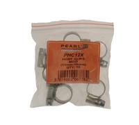 Pearl PHC12X 16mm Hose Clips Size MOO (10 Pieces)