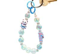 Pearl Phone Charm, Pearl Phone Chain, Cute Wrist Chain with | Mobile phone chain bracelet for mobile phone keys, key rings, wallets, bags, backpacks, handmade