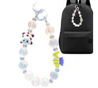 Pearl Phone Strap, Pearl Phone Lanyard Anti-Theft Strap, Cute | Panda for mobile phone keys, key rings, wallets, bags, backpacks, handgefer
