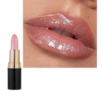 Pearl Pink Lipstick, Shimmering Silver Red Color Lip Balm, Silky Rose Nude colour Lips Stick, Glitter High Pigment Smooth Full Coverage Lipsticks, Pearlescent Longlasting Lipgloss for Women