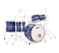 Pearl PMX925XSP/C764 Professional 5-Piece Shell Set (Royal Blue Burst Stripe)