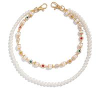 Pearl Rhinestone Flower Waist Chain Strap Fashion Forward Women Unique Exquisite Accessories Jewelry