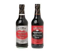 Pearl River Bridge Superior Light and Dark Soy Sauce 500ml (Twin Pack)