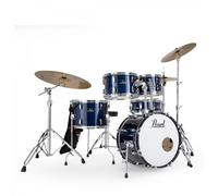 Pearl Roadshow 5pc Compact Drum Kit w/3 Sabian Cymbals Royal Blue