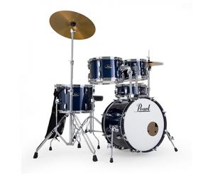 Pearl Roadshow 5pc Compact Drum Kit w/Sabian Cymbals Royal Blue
