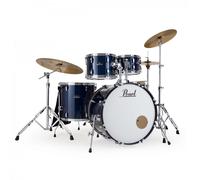 Pearl Roadshow 5pc USA Fusion Drum Kit w/3 Sabian Cymbals Royal Blue