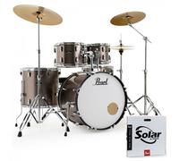 Pearl Roadshow 5pc USA Fusion Kit w/3 Sabian Cymbals Bronze