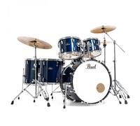 Pearl Roadshow 6pc Drum Kit w/Sabian Cymbals Royal Blue Metallic