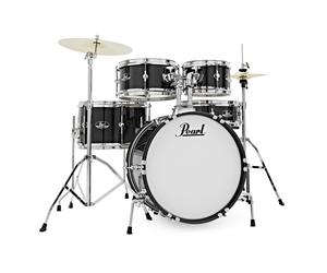 Pearl Roadshow Junior 5pc Drum Kit Jet Black