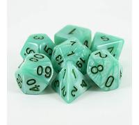 Pearl RPG Dice Set For DND (Aqua)