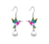Pearl s for Women Sterling Silver CeltPearl s, Bee/Swan/Butterfly Pearl s Valentine's Day Mother's Day Jewelry s