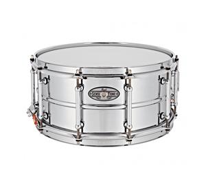 Pearl Sensitone Heritage 14" x 6.5" Steel Snare Drum